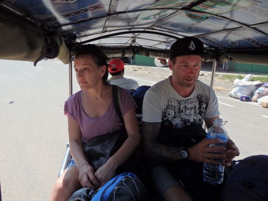 Darrin ist aus Kanada Toronto und hat ca. 5 Wochen Zeit zu reisen, vielleicht auch länger.... Weil er hat gerade keinen Job mehr, was aber für ihn anscheinend kein Problem darstellt.