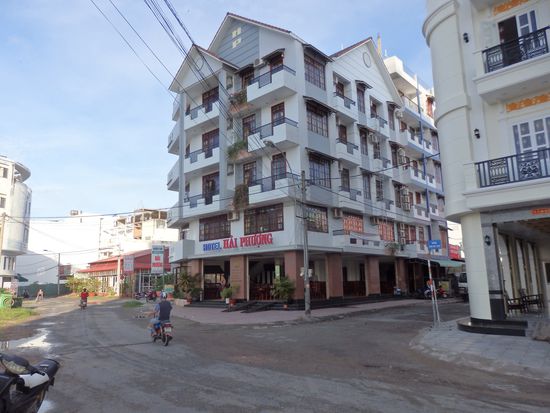 Da sehr viel gebaut wird in Ha Tien, wird es in der kommenden Zeit viel mehr Auswahl an Hotels geben.
