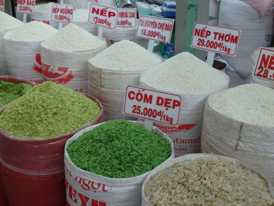 verschiedene Reissorten und ????