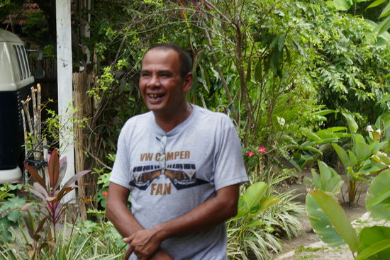 Der Chef der Anlage, sehr netter Mann.