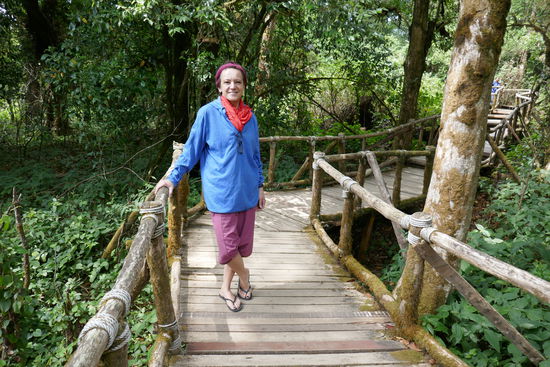 Ich musste mal was langes darüberziehen, von 38 auf 19 Grad ist mal ein Sprung .... so ähnlich wie daheim .... 