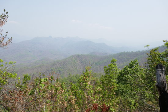 Wie bisher, sehr diesig, keine schöne Fernsicht..... die Strecke ist gut ausgebaut, gemütlich zu fahren, wir kommen gut voran.