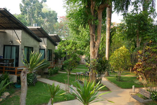 Sehr gepflegte kleine Anlage.