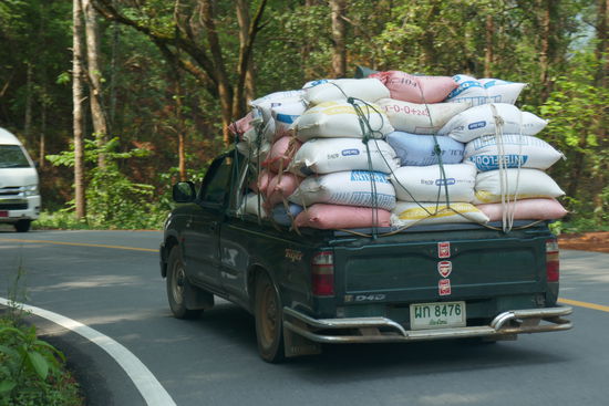 ... und manche sind nur ein bisschen überladen.....