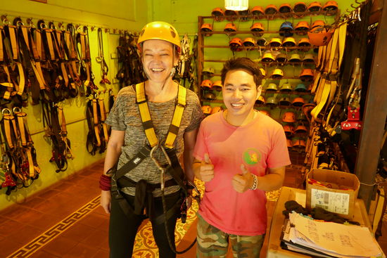 Unser First Guide "Smily" hat uns erst mal richtig angezogen.