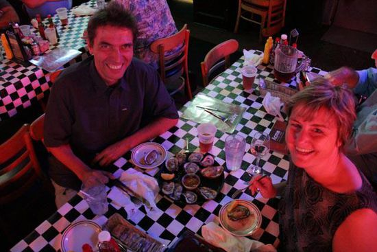 Austern essen im Acme Oyster House