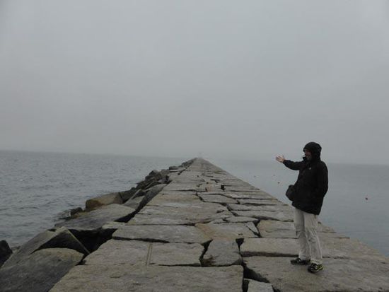 Seht ihr den wunderschönen Leuchtturm?