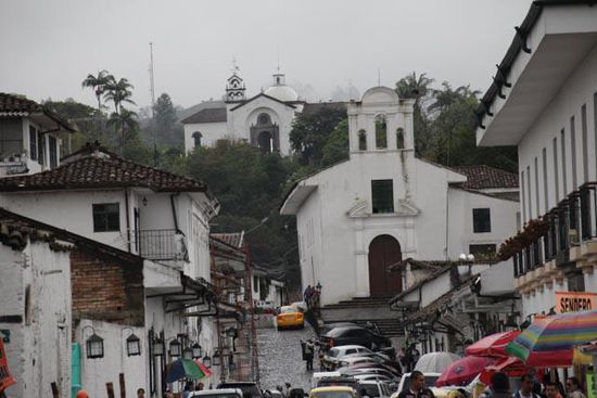 Popayan - leider fehlt der obligatorische blaue Himmel!