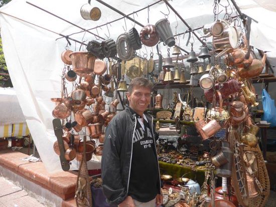 Am Flohmarkt in San Telmo