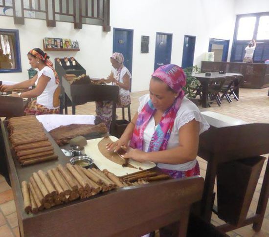 Zigarrenfabrik bei Cachoeira