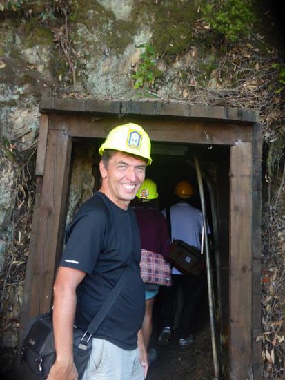 Besichtigung einer aufgelassenen Goldmine auf Coromandel - der letzte Versuch unsere Reisekassa aufzubessern