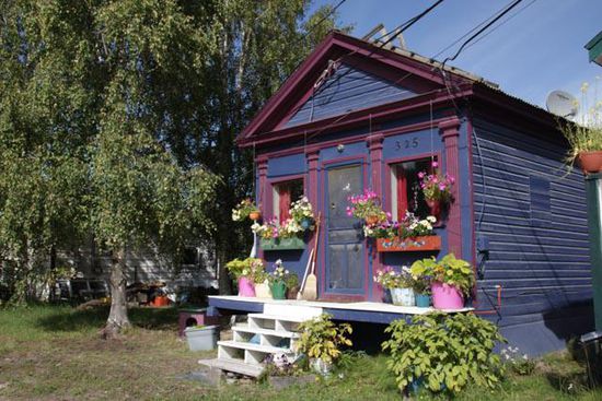nettes Häuschen in Dawson City
