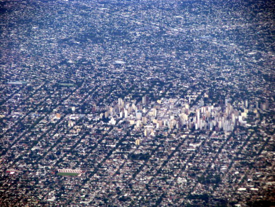 Ein letzter Blick auf Buenos Aires.