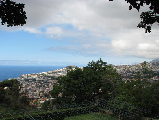 Sicht über Funchal