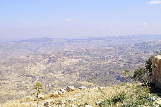 Blick über das "Gelobte Land".