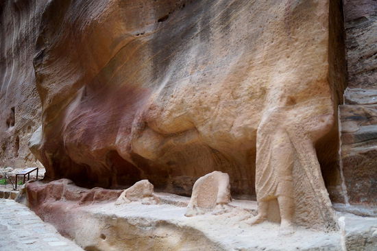 Händler mit Dromedar