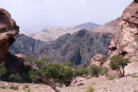 von oberhalb des Klosters
