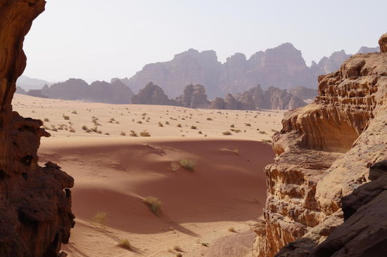 Bei der Wanderung nachmittags