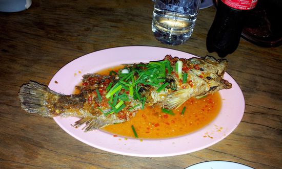 Abends im Restaurant, Variation vom....