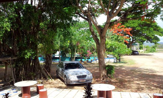 Ausblick von meiem Bungi.