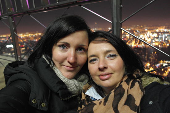 Auf dem Empire State... ein wahnsinns Ausblick!