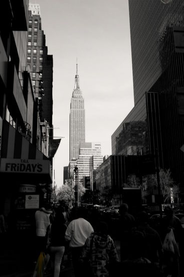 Das Empire State Building sieht man von vielen Plätzen aus