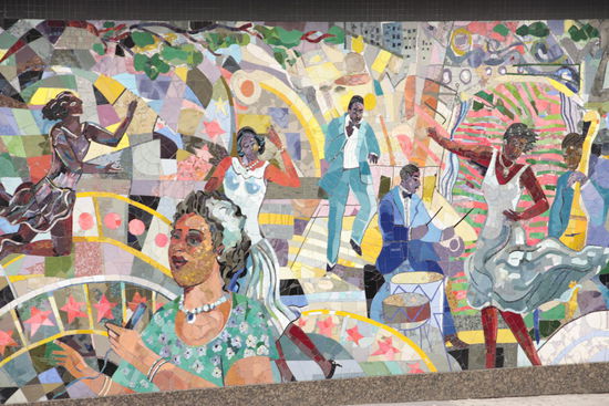 Wandgestaltung in Harlem