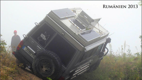 Schieflage in den Karpaten