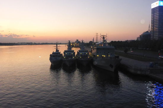Abendstimmung in Riga