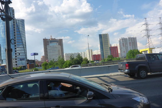 Moskau 27.-30.5.2014, Tage 13-16; 3308 km
14 Millionen Einwohner benötigen viele Wohnungen