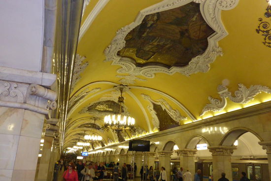 Jede Station wurde nach einem eigenen Thema gestaltet