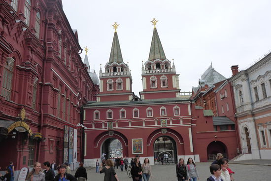 Der andere Eingang zum Roten Platz, das Auferstehungstor