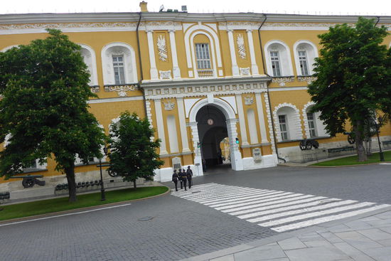 Die Kaserne der Wachmannschaft des Kreml
