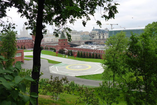 Hier fliegt der Präsident ein