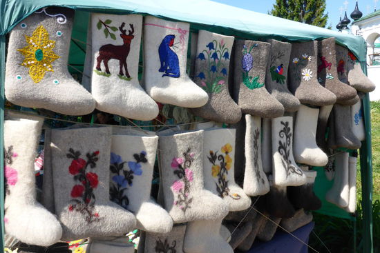 Walenki für die kalte Winterszeit