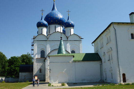 Die Mariä-Geburts-Kathedrale im Kreml von Suzdal