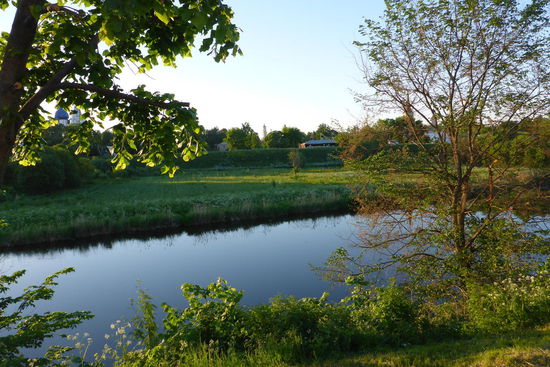 Abendstimmung im Camp in Suzdal