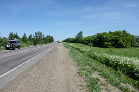 Auf der M7 " ... the highway ...