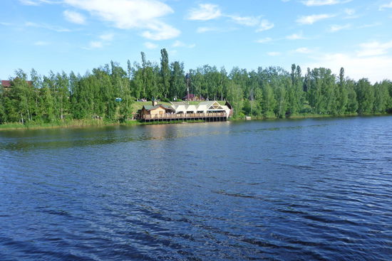 Nizhniy Novgorod 1.6.2014, Tag 19; 3823 km
Blick von unserem Camp in Nizhniy Novgorod