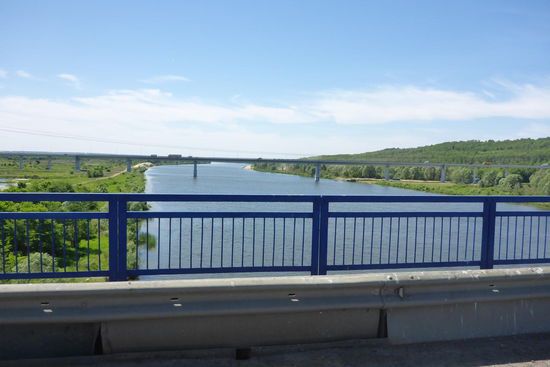 Die Wolga, der längste Fluß Europas