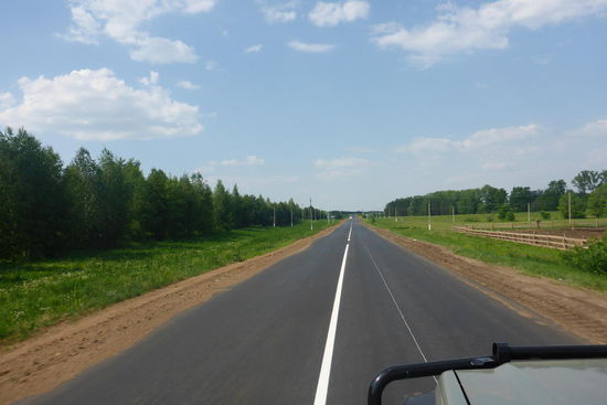 Auch die Nebenstrecken wurden mit dem Lineal projektiert