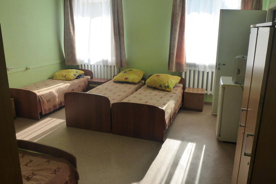 In diesem Fünf-Bett-Zimmer des Leistungszentrums ...