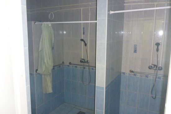 ... können wir duschen