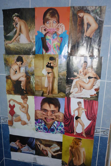 ... die Toilette verrät uns, es ist ein Männerzimmer