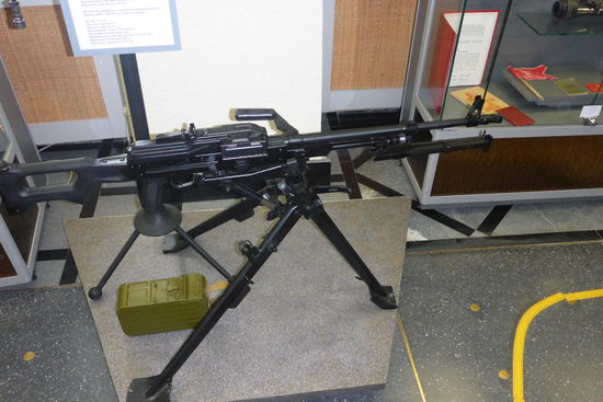 Das weit weniger erfolgreiche Maschinengewehr des Herrn Kalaschnikow