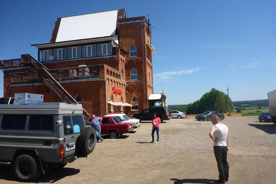 Raststätte unterwegs nach Perm