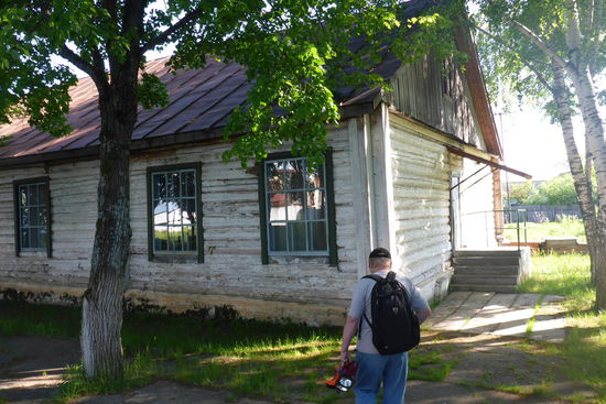 In dieser Barracke waren zu Zeiten Stalins 150 Gefangene untergebracht