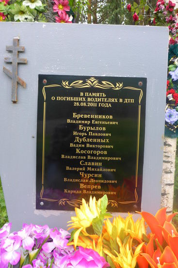 ... sieben erwachsene Männer, wahrscheinlich in einem Kleinbus.
Man mag sich nicht vorstellen, welches Leid den Familien zugefügt wurde ...
"In diesem Moment erkannte Tsukuru Tazaki es. Er begriff endlich in den Tiefen seiner Seele, dass es nicht nur die Harmonie war, die die Herzen der Menschen verband. Viel tiefer war die Verbindung von Wunde zu Wunde. Von Schmerz zu Schmerz. Von Schwäche zu Schwäche. Es gab keine Stille ohne den Schrei des Leides, keine Vergebung, ohne dass Blut floss, und keine Überwindung ohne schmerzhaften Verlust. Sie bildeten das Fundament der wahren Harmonie" (Haruki Murakami: Die Pilgerjahre des farblosen Herrn Tazaki)