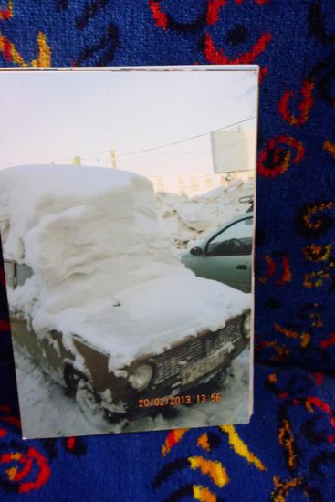 Der Winter ist lang und hart in Sibirien