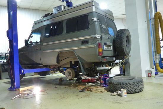 Mal wieder in der Werkstatt